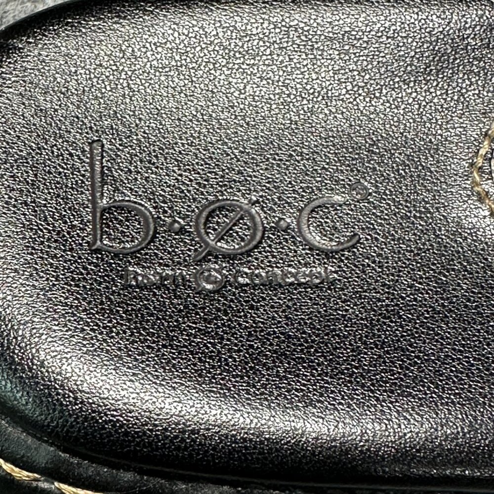 boc Black Floral Thong Sandals - Picture 9 of 12